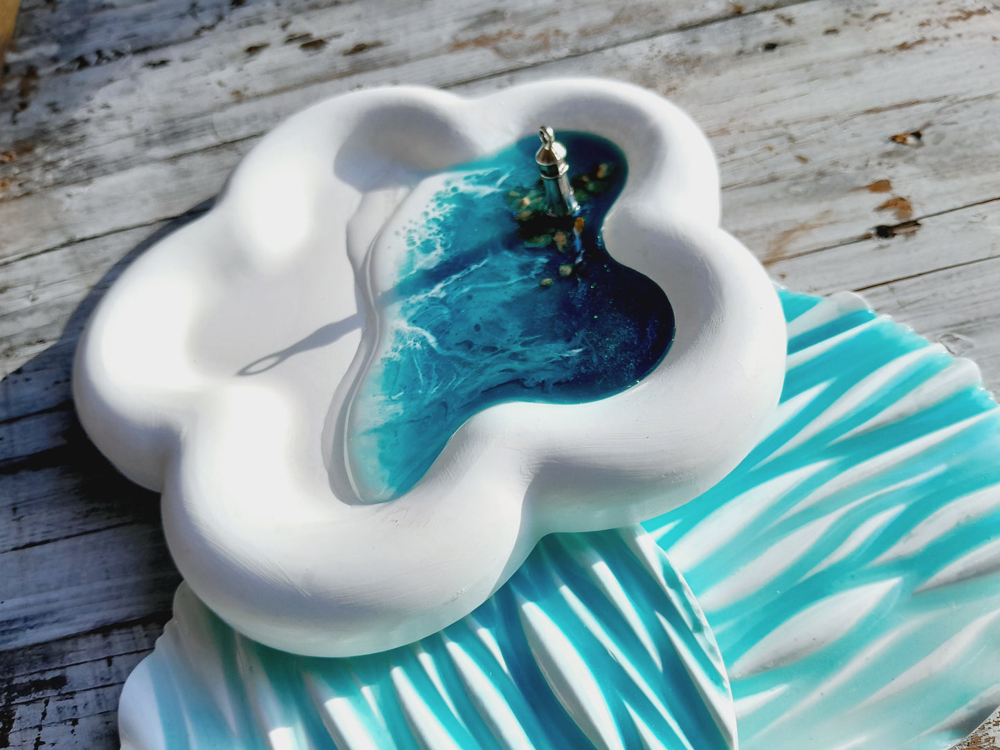Flower Shape Trinket Dish