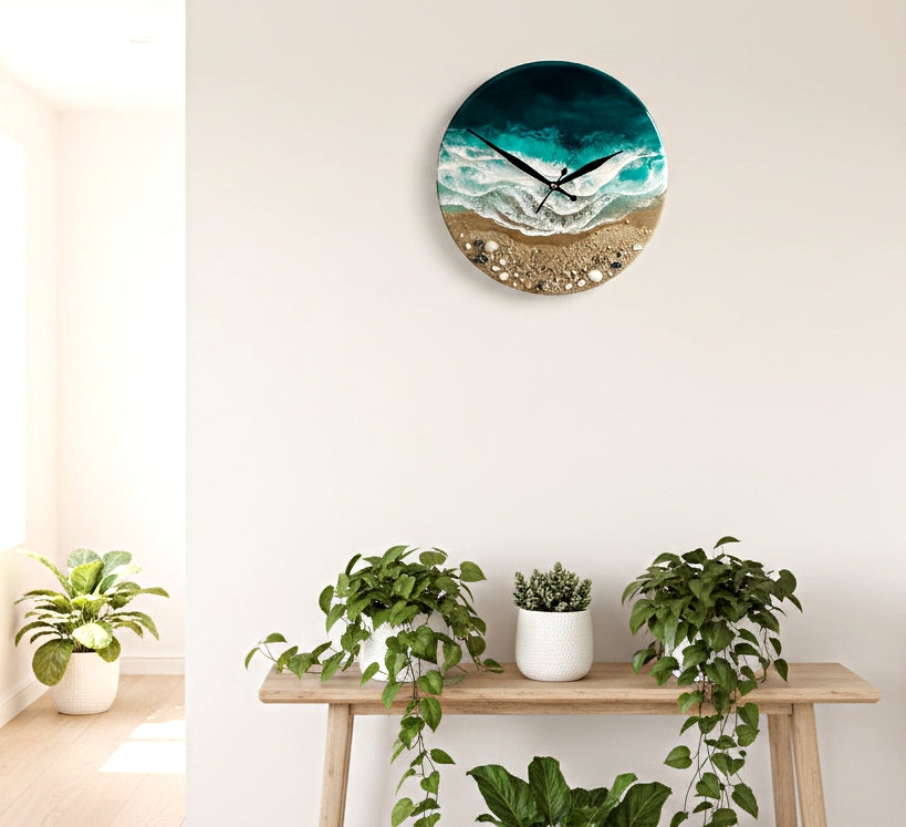 30cm Coastal Wall Clock