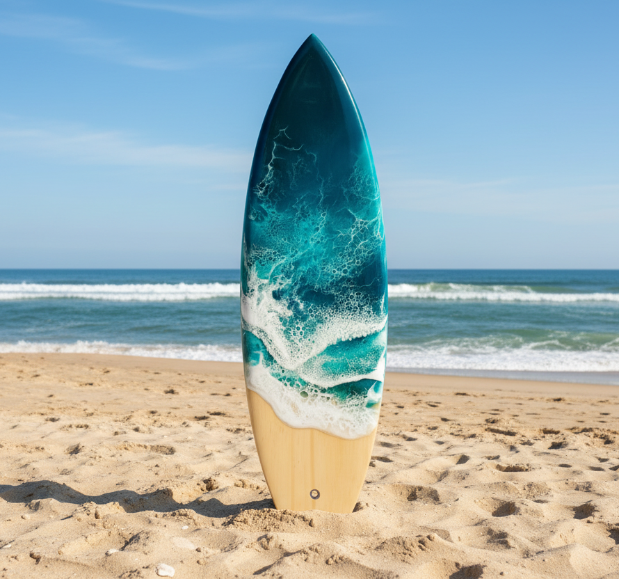 120cm Surfboard-vertical