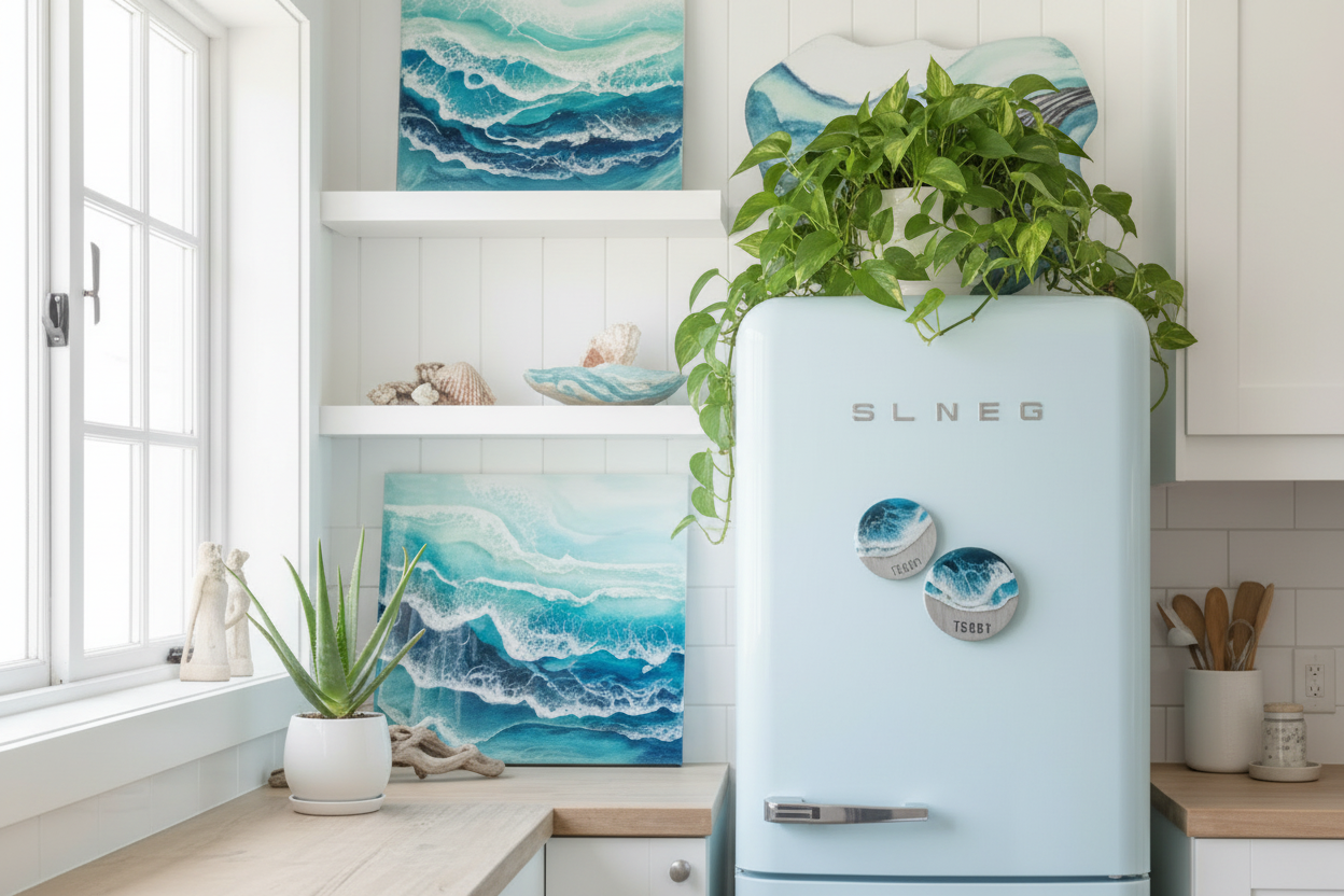 Coastal Bottle Opener/Fridge Magnet