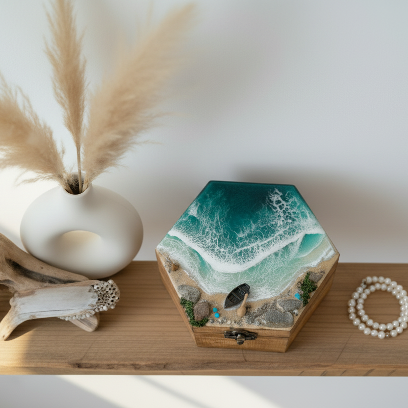 Coastal Trinket Box
