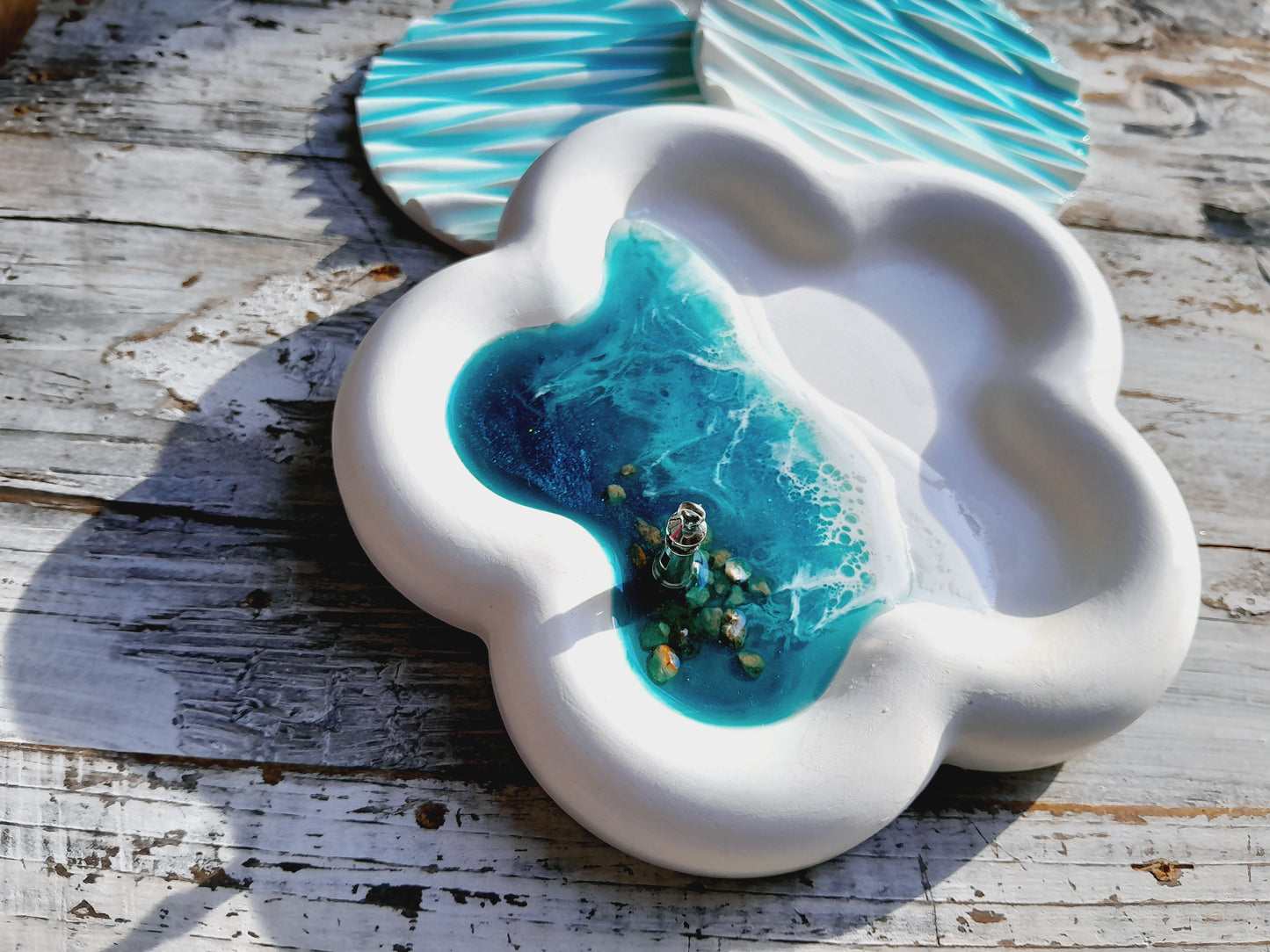 Flower Shape Trinket Dish