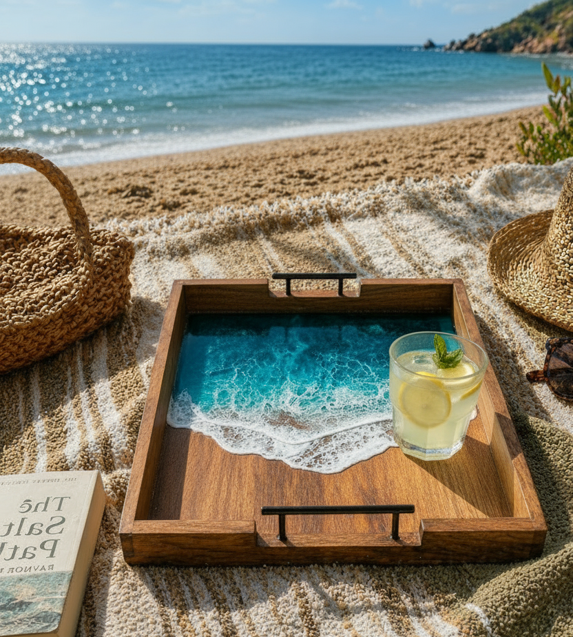 Acacia Wood Serving Tray