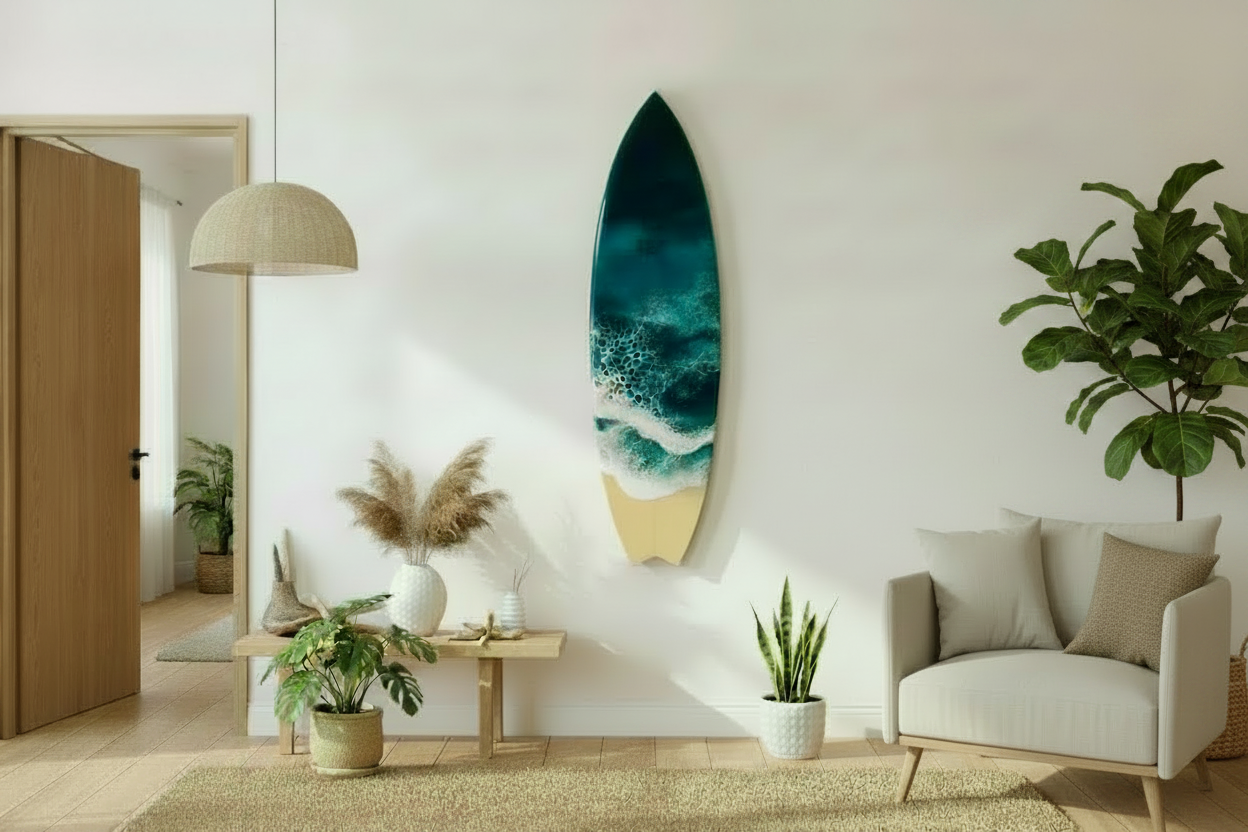 120cm Surfboard-vertical