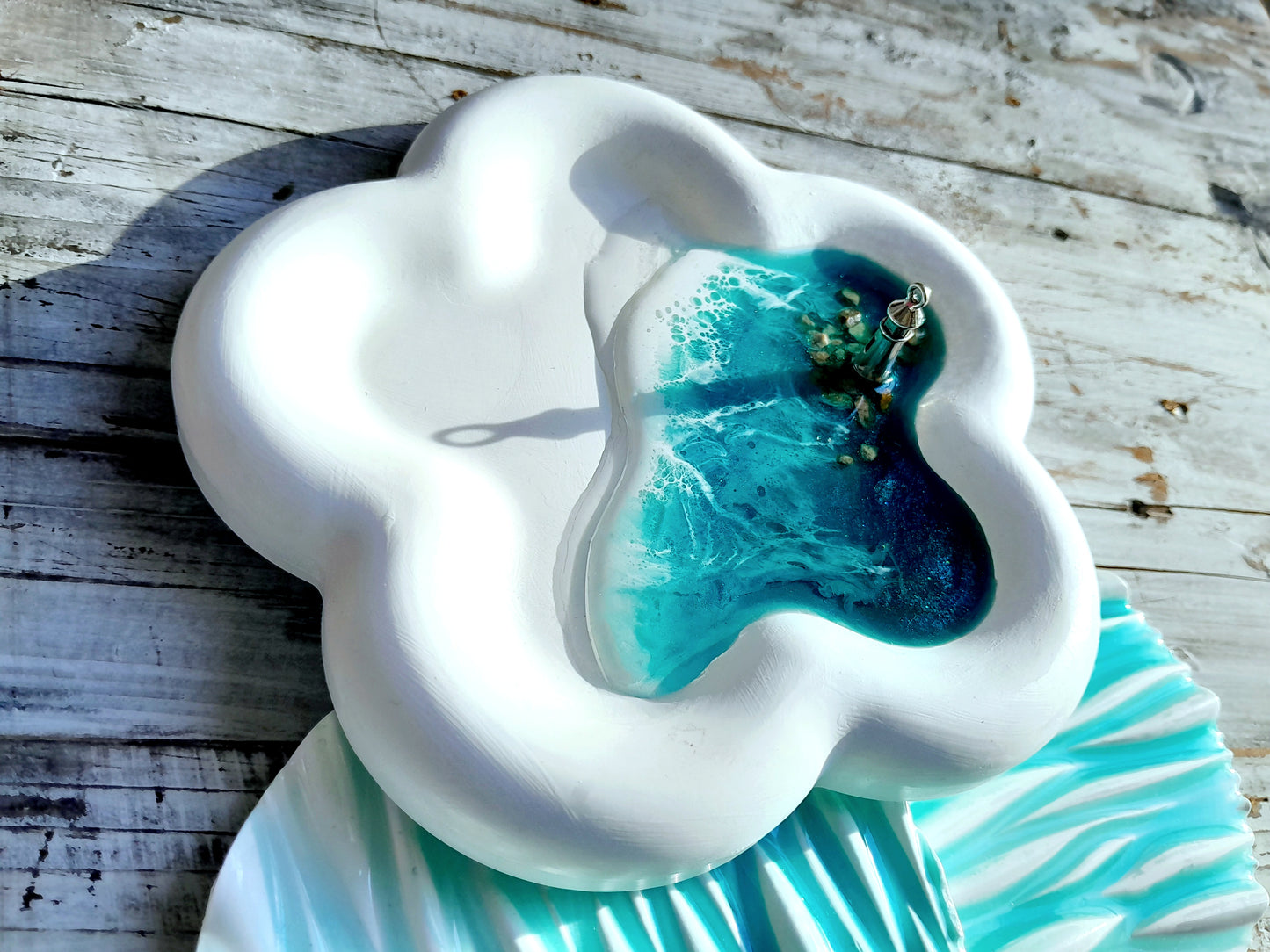 Flower Shape Trinket Dish