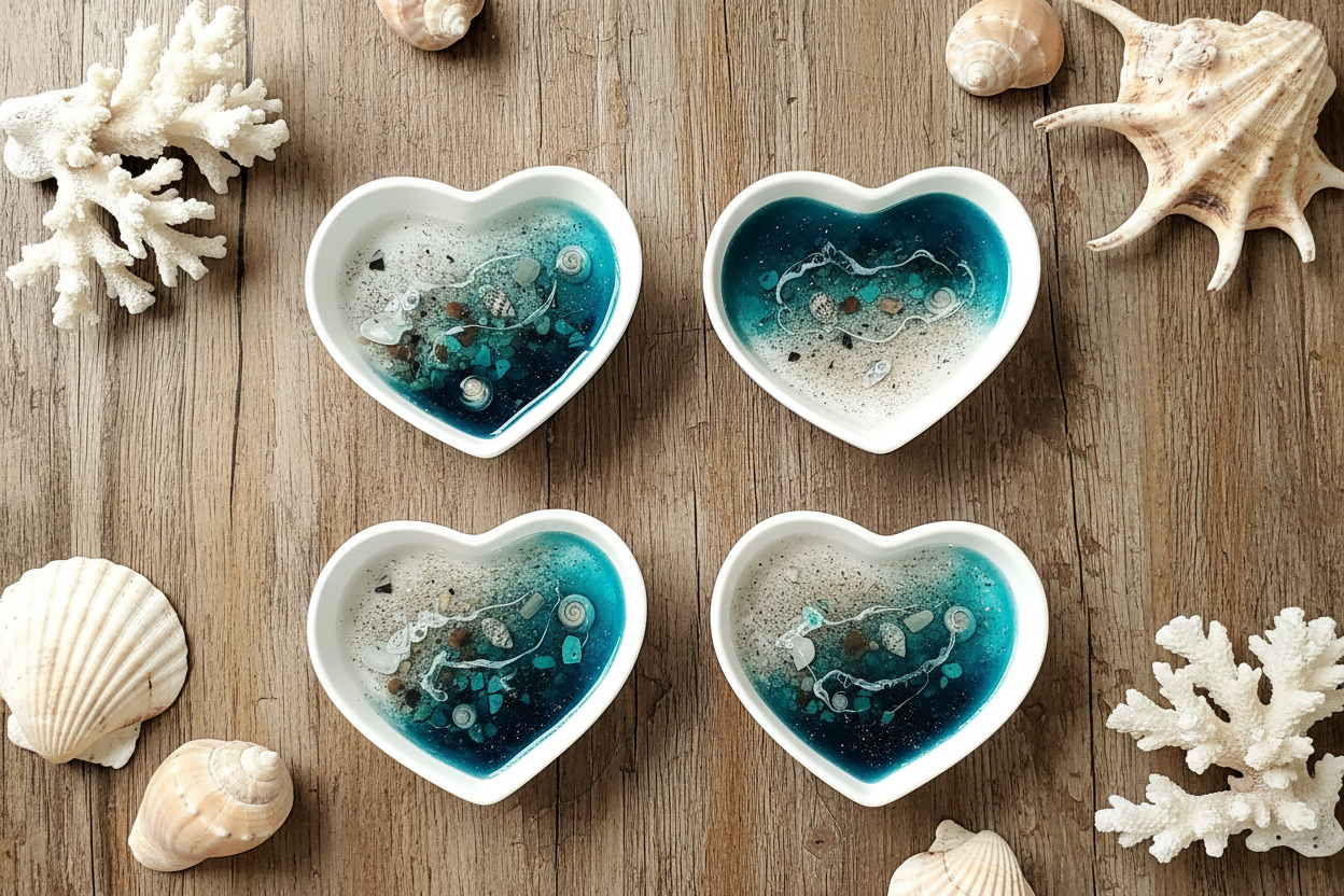 Rock Pool Trinket Dish (small heart)