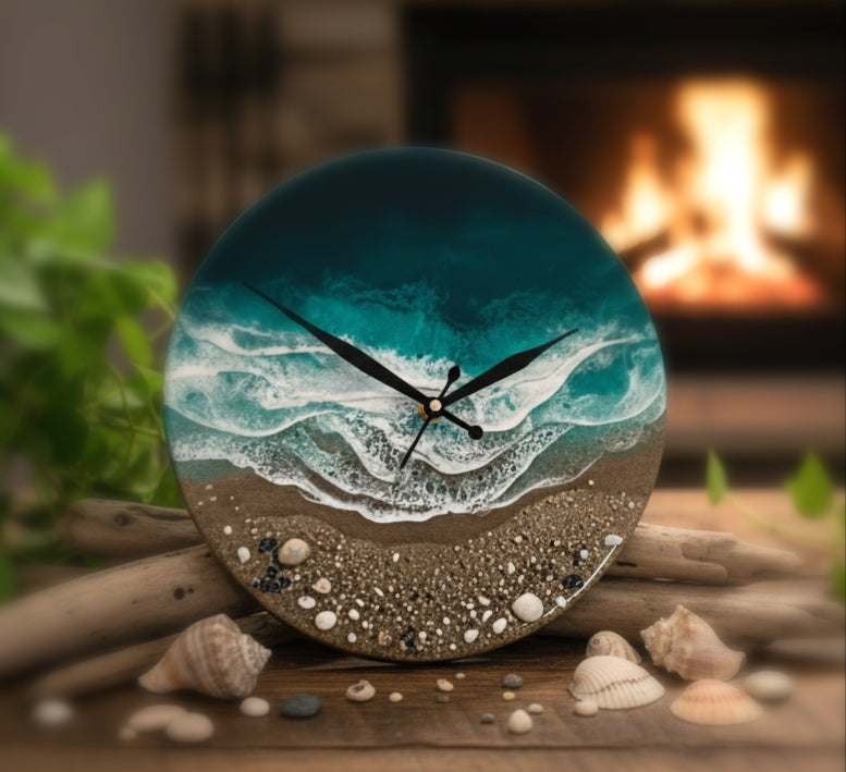 30cm Coastal Wall Clock