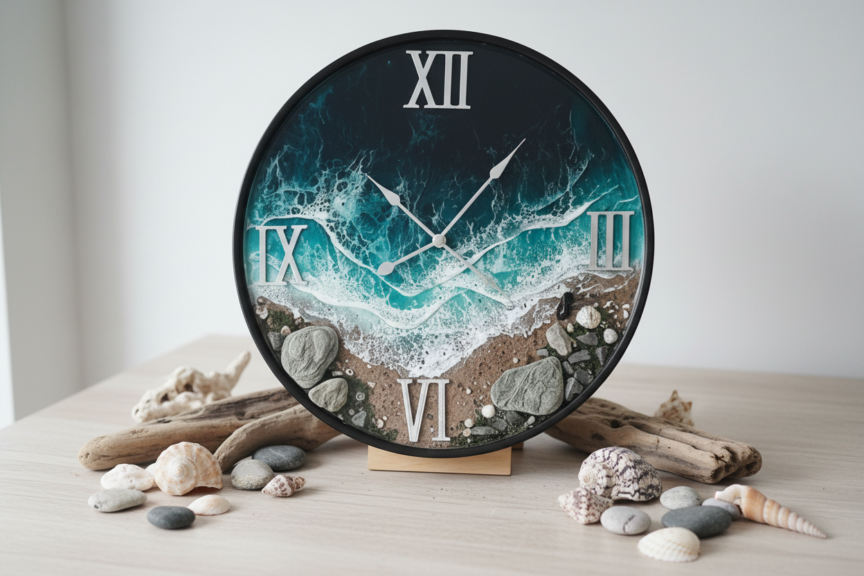 40cm Coastal Wall Clock