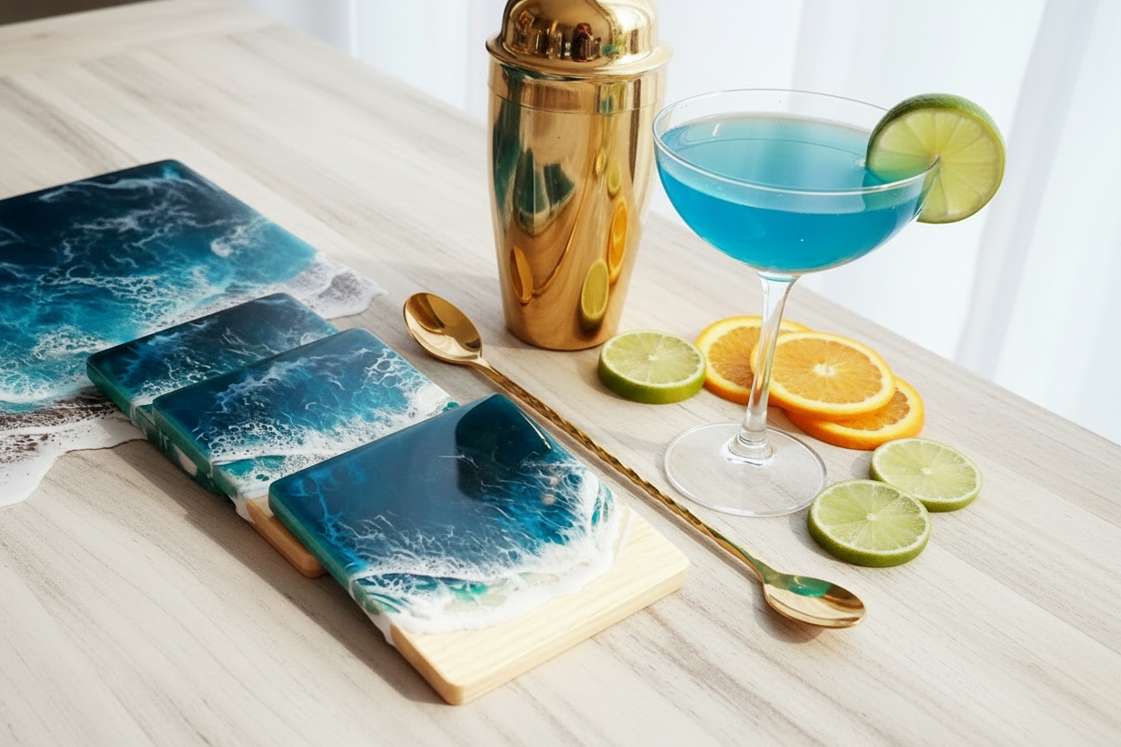 Square Wave Coasters
