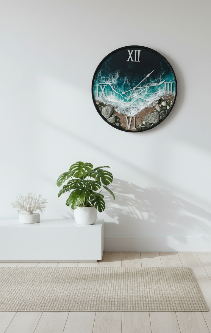 40cm Coastal Wall Clock