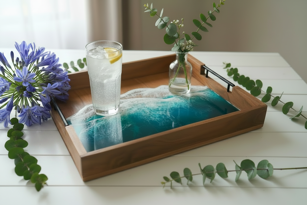 Acacia Wood Serving Tray