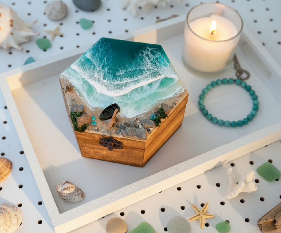 Coastal Trinket Box