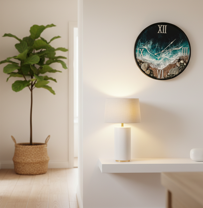 40cm Coastal Wall Clock